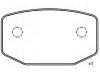 剎車片 Brake Pad Set:121030